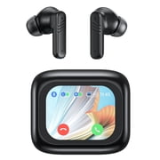 Smart Touch Screen Wireless Earbuds, Bluetooth 5.4 ANC ENC Noise Cancelling, 60H Ear Buds IPX7 Waterproof, Stereo Bass Boost, Secure Fit for Running Gym
