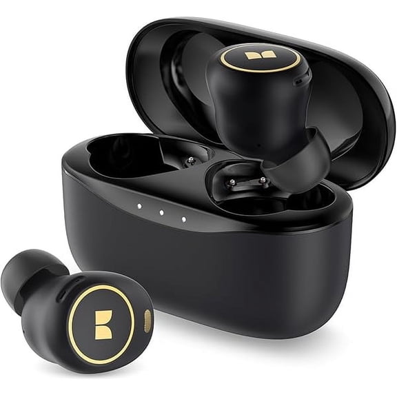 Wireless Earbuds, Achieve 300 AirLinks Headphones Touch Control with Bluetooth 5.3 in-Ear Stereo Headphones, USB-C Quick Charge, Bluetooth Earbuds