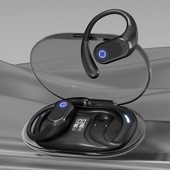 Wireless Earbuds - Behind-Ear Bluetooth 5.4, Large Capacity Battery & Low Latency, Type-C Fast Charging Multi Model for Sports