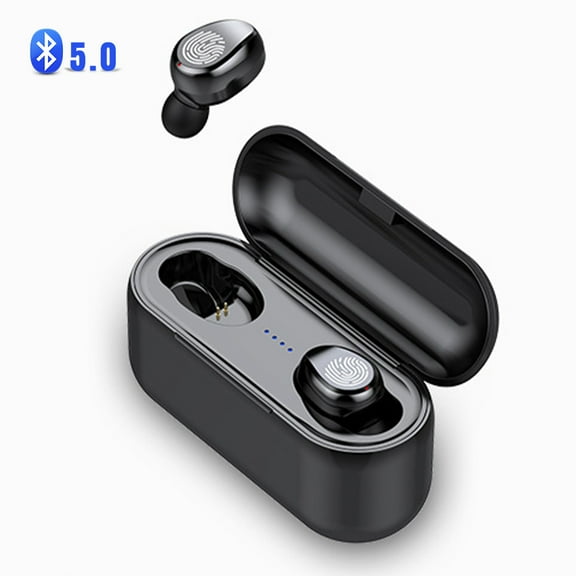 Wireless Earbuds, Bluetooth 5.0 Earbuds 35H Playtime, Bluetooth Headphones Noise Cancelling Wireless Earphones in Ear with Mic, USB-C Charging Case, IPX7 Waterproof Headset for Sports