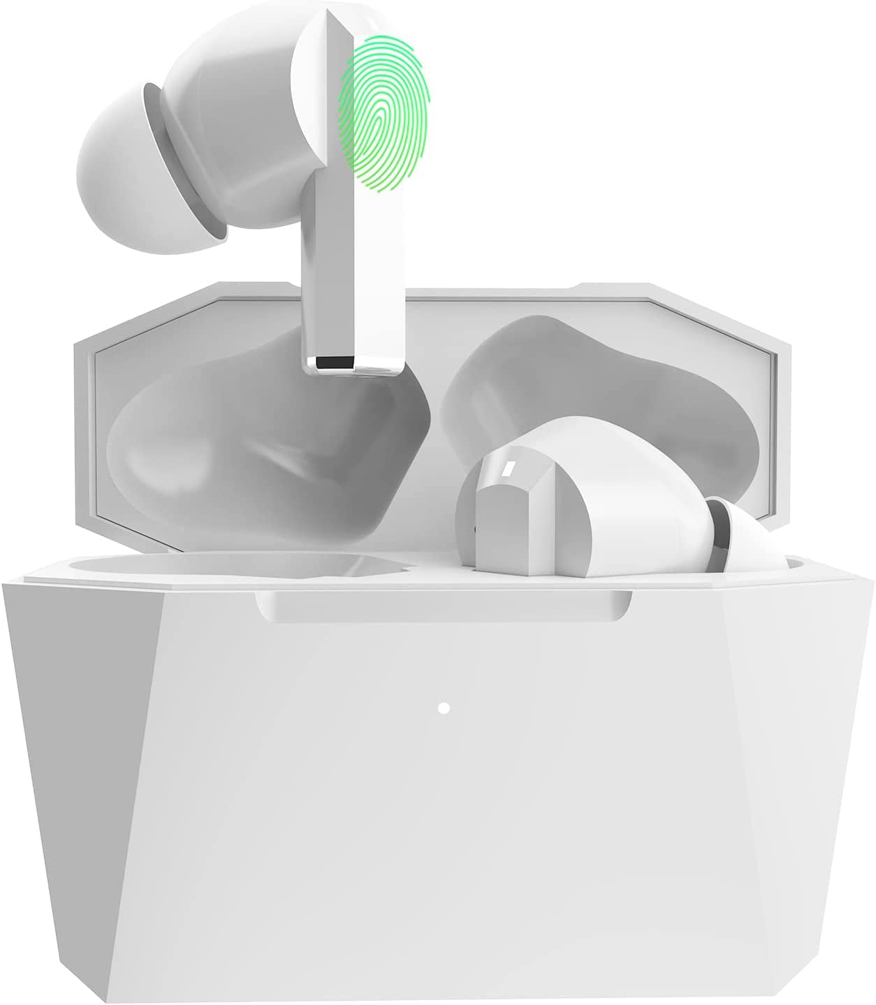 Wireless Earbuds Bluetooth 5.0 Headphone, Type-C Charging Case