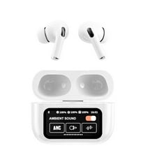 Wireless Earbuds, Bluetooth 5.1 Headphone 30Hrs Playtime with USB-C Fast Charging Case, IPX7 Waterproof Earphones, TWS in Ear Stereo Headset Built-in Mic for iphone/Android(Black)