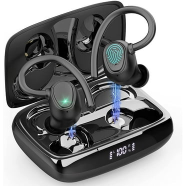 Wireless Earbuds, Bluetooth 5.1 Wireless Headphones Sports Bluetooth Earphones in Ear Noise Cancelling Earbuds with Mic Deep Bass Sport Earhooks IP7 Waterproof, 40H Playtime Headset for Running Sports