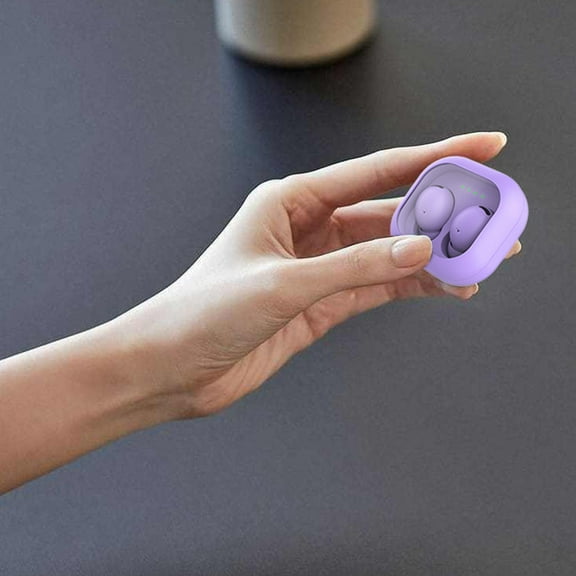 Wireless Earbuds ,Bluetooth 5.3, Cute Colors Bluetooth Earbuds, Intelligent Noise Reduction Call, Immersive Premium Sound Long Distance Connection Headset, IPX4 Waterproof(Purple)