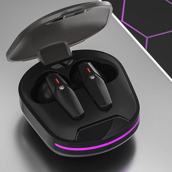 Wireless Earbuds Bluetooth 5.3 in Ear Buds Light-Weight Headphones,Deep Bass Sound,Built-in Mics Headset,Clear Calls Earphones for Sports Workout,Black