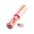 thumbnail image 1 of Wireless Earbuds Bluetooth 5.3 in Ear Buds Light-Weight Headphones,Deep Bass Sound,Built-in Mics Headset,Clear Calls Earphones for Sports Workout,Pink, 1 of 5