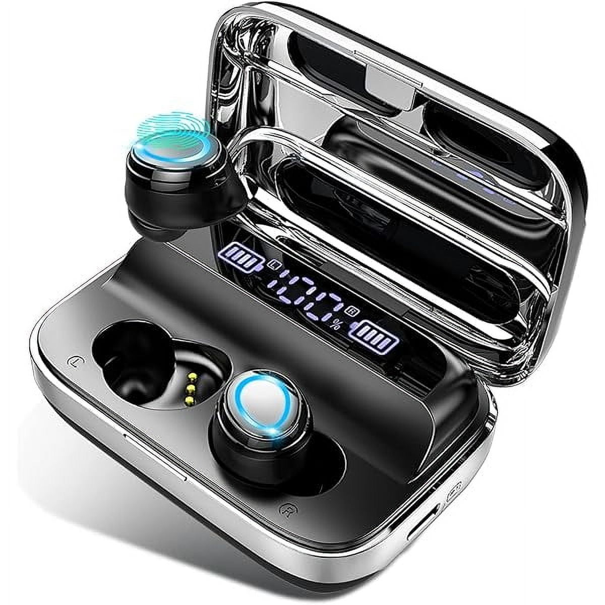 Wireless Earbuds, Bluetooth 5.3 Earbuds 140H Playtime Headphones HD Stereo Noise Cancelling Earphones in Ear with Mic, USB-C Charging Case, IP7 Waterproof Headset for Sports
