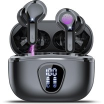 Wireless Earbuds Bluetooth 5.3 Headphones, 40H Playback HiFi Stereo Ear Buds with LED Display, Noise Cancelling Earbuds, IP7 Waterproof in-Ear Earphone for iOS Andriod Sport/Workout/Running