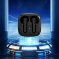 thumbnail image 1 of Wireless Earbuds, Bluetooth 5.3 Headphones HiFi Stereo, Bluetooth Earbuds with ENC Noise Cancelling Mic, IP7 Waterproof in Ear Earphones, 48H, LED Display Ear buds for Pad Phones Workout Sports,Black, 1 of 6