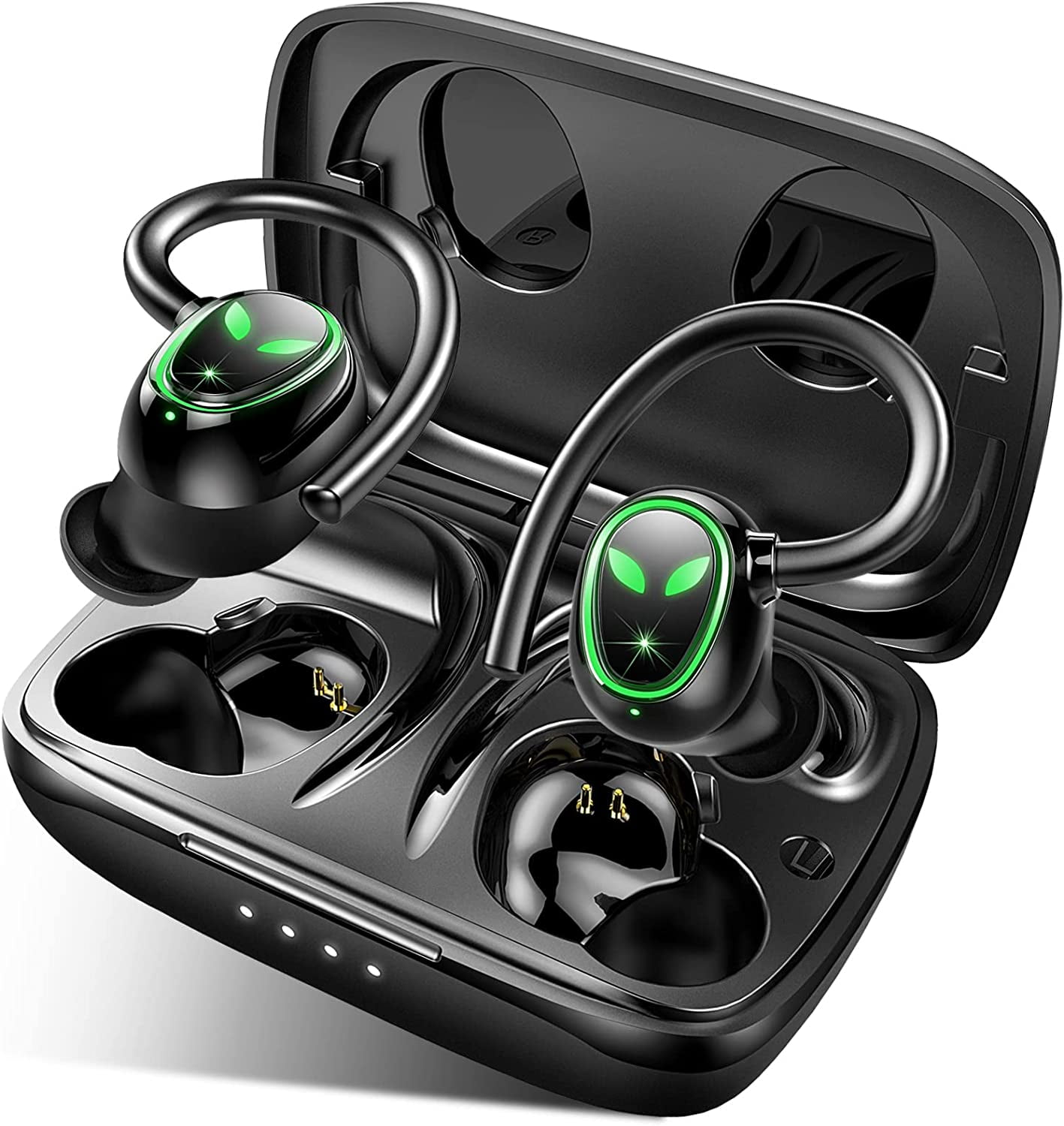 Wireless Earbuds Bluetooth 5.3 Headphones Sport Wireless Earphones in Ear Noise Cancelling Headphones with Mic Over Earhooks Ear Buds IP7 Waterproof
