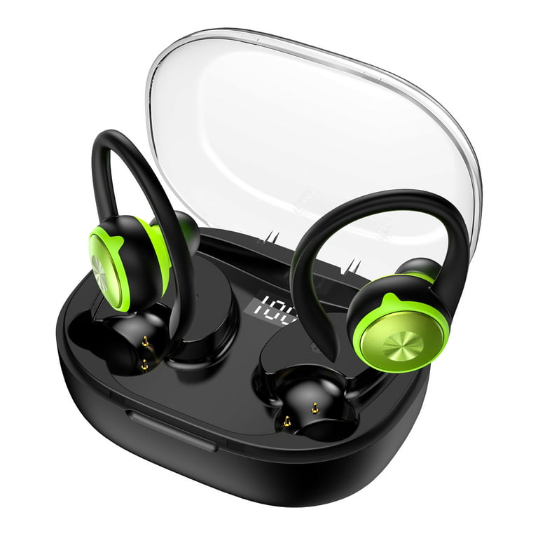 Wireless Earphones with Charging Case, Ear Buds Wireless Bluetooth Earbuds,  5.3 Wireless Earphones Cool Gaming Earbuds Noise Cancelling 