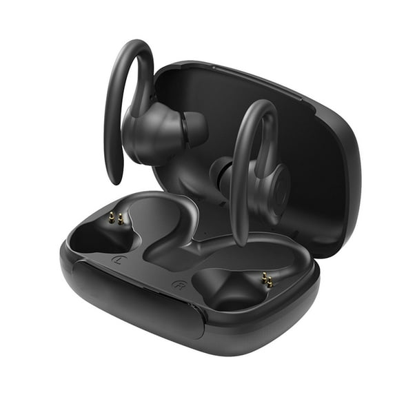 Wireless Earbuds Bluetooth 5.4 Ear Buds 60Hrs Playtime Bluetooth Heaphones with Mic & LED Display IPX7 Waterproof Earphones for Sports Workouts Running Compatible with Phone Computer(Black)