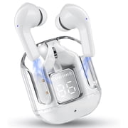 Wireless Earbuds, Bluetooth 5.4 in Ear Headphones with Noise Cancelling Mic, 48H Playtime HiFi Stereo Bluetooth Earphones,IPX8 Waterproof Touch Control True Wireless Headphones for iPhone/Android/iOS