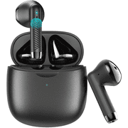 Wireless Earbuds, Bluetooth 5.4 Earbuds Stereo Bass, Bluetooth Headphones in Ear Noise Cancelling Mic, Sports Earphones IP7 Waterproof, 32H Playtime USB C Mini Charging Case Ear Buds for Android iOS
