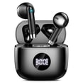 thumbnail image 1 of Wireless Earbuds, Bluetooth 5.4 in-Ear Earphones, Hi-Fi Stereo 4 ENC Noise Cancelling Mic, 40H Playtime Dual LED Display IPX7 Waterproof Headphones, USB-C Sport Ear Buds for iOS Android, 1 of 7