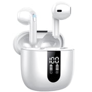 Wireless Earbuds, Bluetooth 5.4 Headphones in Ear buds, HiFi Stereo Wireless Earphones with 4 ENC Noise Cancelling Mics, 40H Wireless Headphones with IP7 Waterp