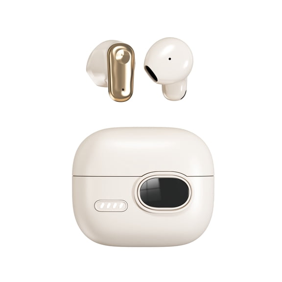 Wireless Earbuds Bluetooth 6.0 HiFi Sound 13mm Driver Low Latency Gaming Lightweight Long Battery for Daily Sports Work