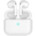 thumbnail image 1 of Wireless Earbuds, Bluetooth Earbuds Environmental Noise Cancellation 4 Mic Call Noise Cancelling Mini Earbuds, Bluetooth 5.3 Light Weight Deep Bass Headphones for Work, 1 of 6