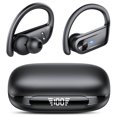 thumbnail image 2 of Xmenha Single Bluetooth Phone Earpiece Earbud One Ear Piece Open Ear Bud Air Bone Conduction Earbud Earless Out Of Ear Headphones Bluetooth Wireless Headsets With Microphone Earhook For Work 2 of 14