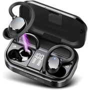 Wireless Earbuds Bluetooth Headphones 120hrs Playtime HiFi Stereo Wireless Headphones with HD Mic Deep Bass Wireless Earphones with Dual LED Display USB-C IP7 Waterproof Earbuds for Running Sports