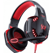 Gaming Headset for PS5,PS5Pro,PS4,Xbox Series X,Xbox Series S/One PC 272g Headset with Clear Mic Upgraded Wired Gaming Headphones with with 3.5mm Jack &LED Light Soft Memory Earmuffs Gamer Gifts