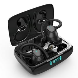 Wireless Earbuds Bluetooth Headphones 48hrs Play Back Sport Earphones with LED Display Over Ear Buds with Earhooks Built in Mic Headset for Workout Walmart