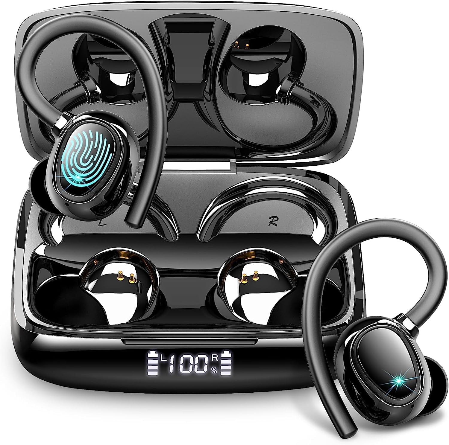 Sony WF-1000XM4 - True wireless earphones with mic - in-ear - Bluetooth -  active noise canceling - black - Grade A - Used