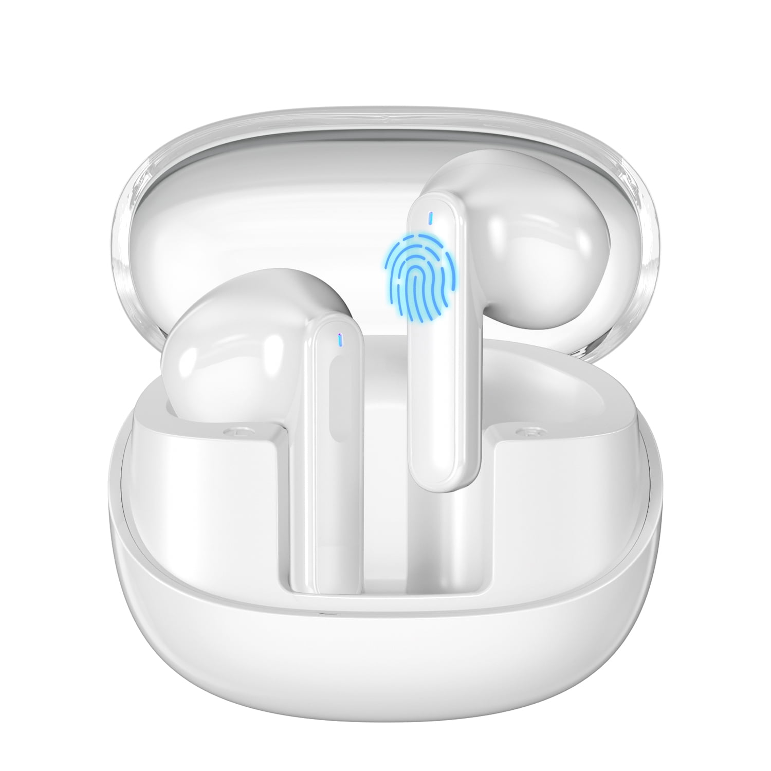 Wireless Earbuds, Bluetooth Headphones 5.3 HiFi Stereo Earphones, 4H