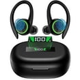 thumbnail image 1 of Wireless Earbuds Bluetooth Headphones 60H Playtime Bluetooth 5.1 Digital LED Display Over-Ear Earphones with Earhook Sports Headphones IPX7 Waterproof Headsets with Mic Deep Bass for Running Workout, 1 of 7