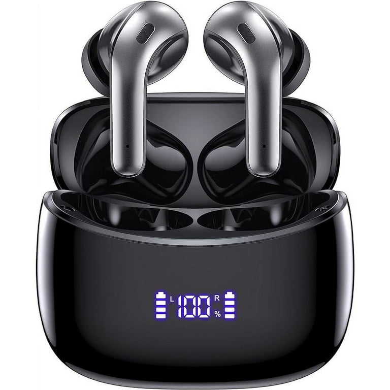 X15 Bluetooth Wireless Earbuds 60H Playtime with LED Display For Gaming Sports Laptops Walmart