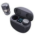 thumbnail image 1 of Wireless Earbuds Bluetooth Headphones, Bluetooth 5.3 Stereo over Ear Buds,Noise Cancelling Mic, IPX7 Waterproof Headset for Workout/Running - Black, 1 of 3