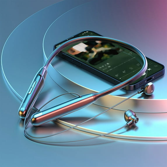 Wireless Earbuds Bluetooth Headphones, Bluetooth 5.3 Stereo over Ear Buds,Noise Cancelling Mic, IPX7 Waterproof Headset for Workout/Running - Khaki