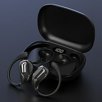 Wireless Earbuds Bluetooth Headphones Built in Mic IPX7 Waterproof Sports Headset Bass Stereo Over Ear Headphones with Charging Case Earbuds with Earhooks