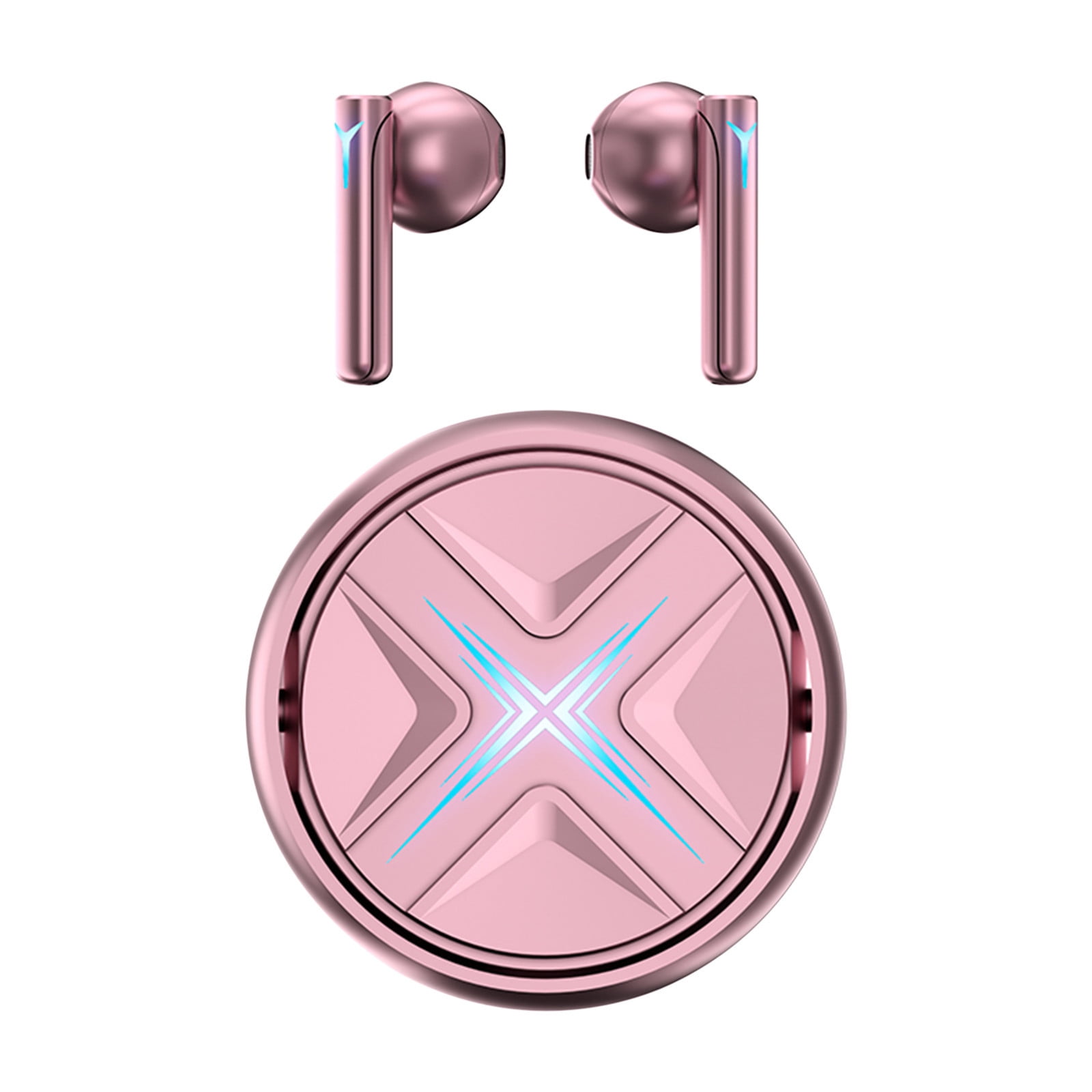 Wireless Earbuds Bluetooth Headphones Sport, Bluetooth Earbuds Stereo Ear Buds, Noise Cancelling Mic, IP7 Waterproof Headset for Workout/Running - B