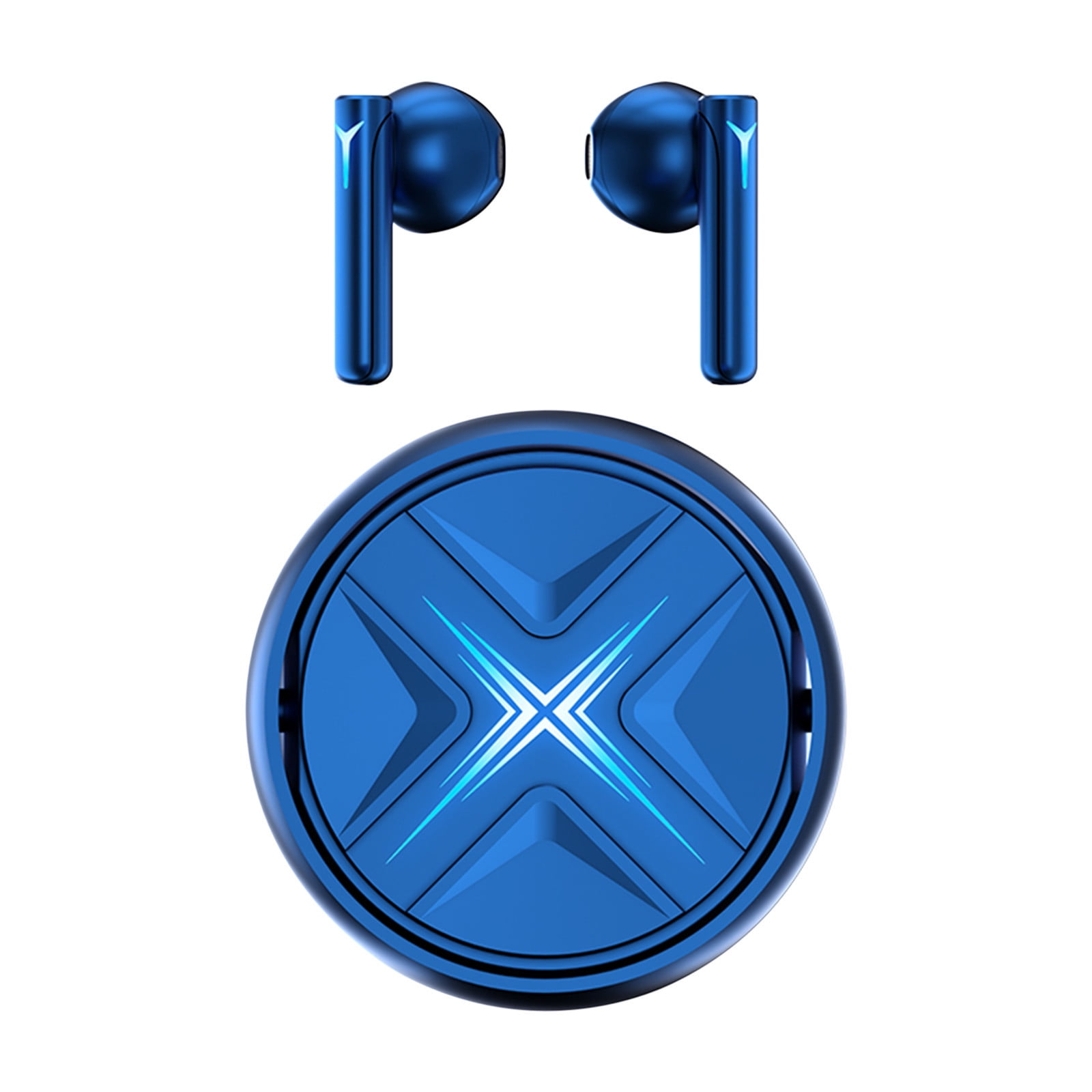 Wireless Earbuds Bluetooth Headphones Sport, Bluetooth Earbuds Stereo Ear Buds, Noise Cancelling Mic, IP7 Waterproof Headset for Workout/Running - C