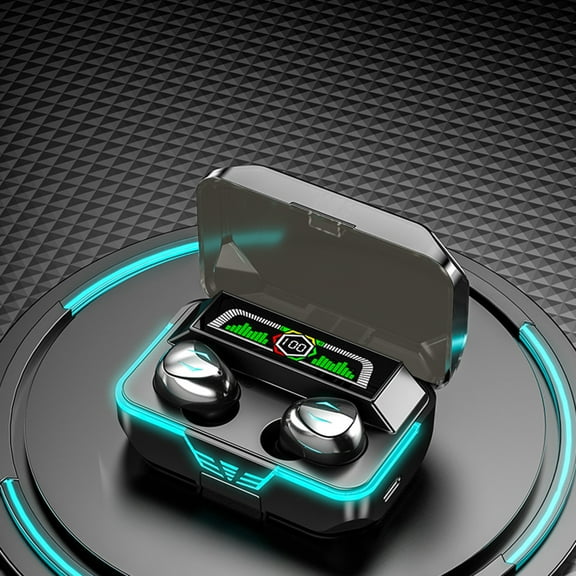 Wireless Earbuds Bluetooth Headphones Wireless Earbuds,Built In 600mAh Battery Capacity With 95Hr Running-Time Sports Ear Buds Digital Display Charging Case, IPX4 Water Proof Headphones