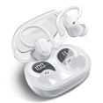 thumbnail image 1 of Wireless Earbuds Bluetooth Headphones for iphone Android with ENC Noise Cancelling Mics, Deep Bass Over Ear Buds 40Hrs Playtime IPX7 Waterproof for Sport, White, 1 of 7