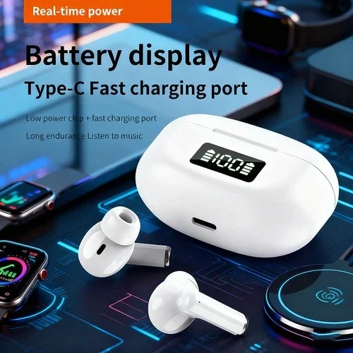 Wireless Earbuds Bluetooth Headset For iPhone17/16/15 Pro Max Air Buds Headphone