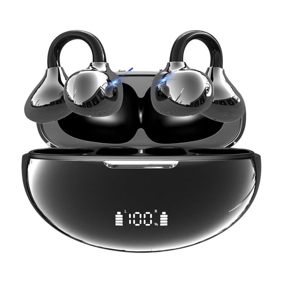 Wireless Earbuds, Bluetooth Noise Cancelling with Directional Audio, 80H Battery Life Ergonomic Fit, Multi-Language Translation Support for Travel and Clear Calls