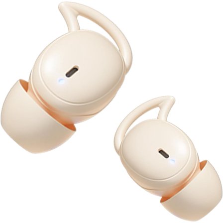 Wireless Earbuds Bluetooth Sleep Headphones for Side Sleepers 32H Playback Noise Blocking Sleeping Ear Buds Small in-Ear Earphones,Beige