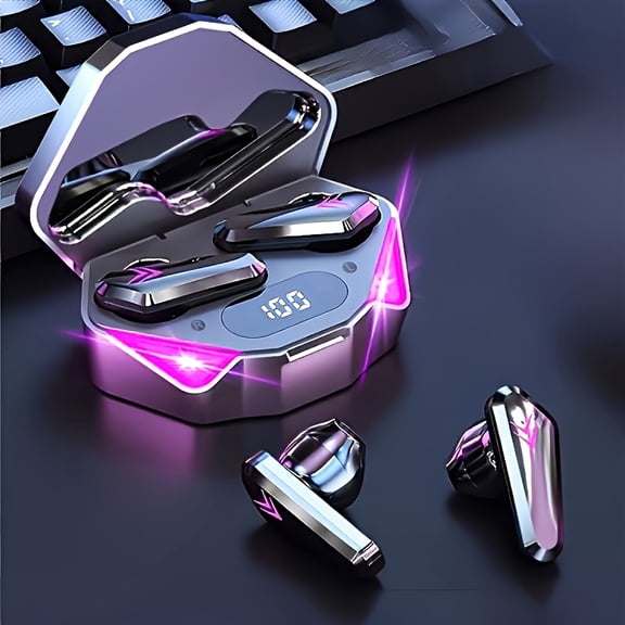 Wireless Earbuds with Charging Case - Hi-Fi Stereo Sound, Touch Control, Wireless, Type-C Charging, Lightweight In-Ear Sports Headphones for Workouts, Gaming, Anime Themes (Phone Compatible),