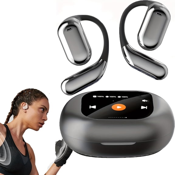 Wireless Earbuds Designed for Q16PRO And for erazer XP2,Featuring Wireless 5.4, Noise Cancellation,And a Built-In Microphone.These Open-Ear Earbuds Come with a Touchscreen IPS Display for Calls Music