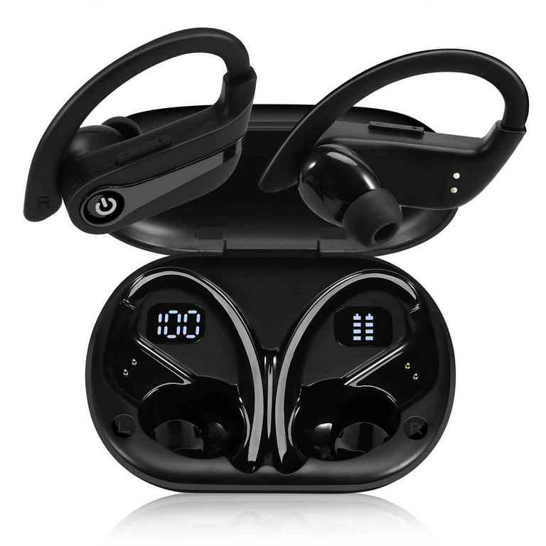 Wireless Earbuds For OnePlus 3 with Immersive Sound True 5.0 Bluetooth Over The Ear Sports Headphones with 2000mAh Charging Case Stereo Calls Touch