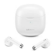 Wireless Earbuds Headphones for Google Pixel 8a Bluetooth 5.3 in-Ear Earphones Headset with Mic and Touch Control TWS Earbuds with Charging Case - White