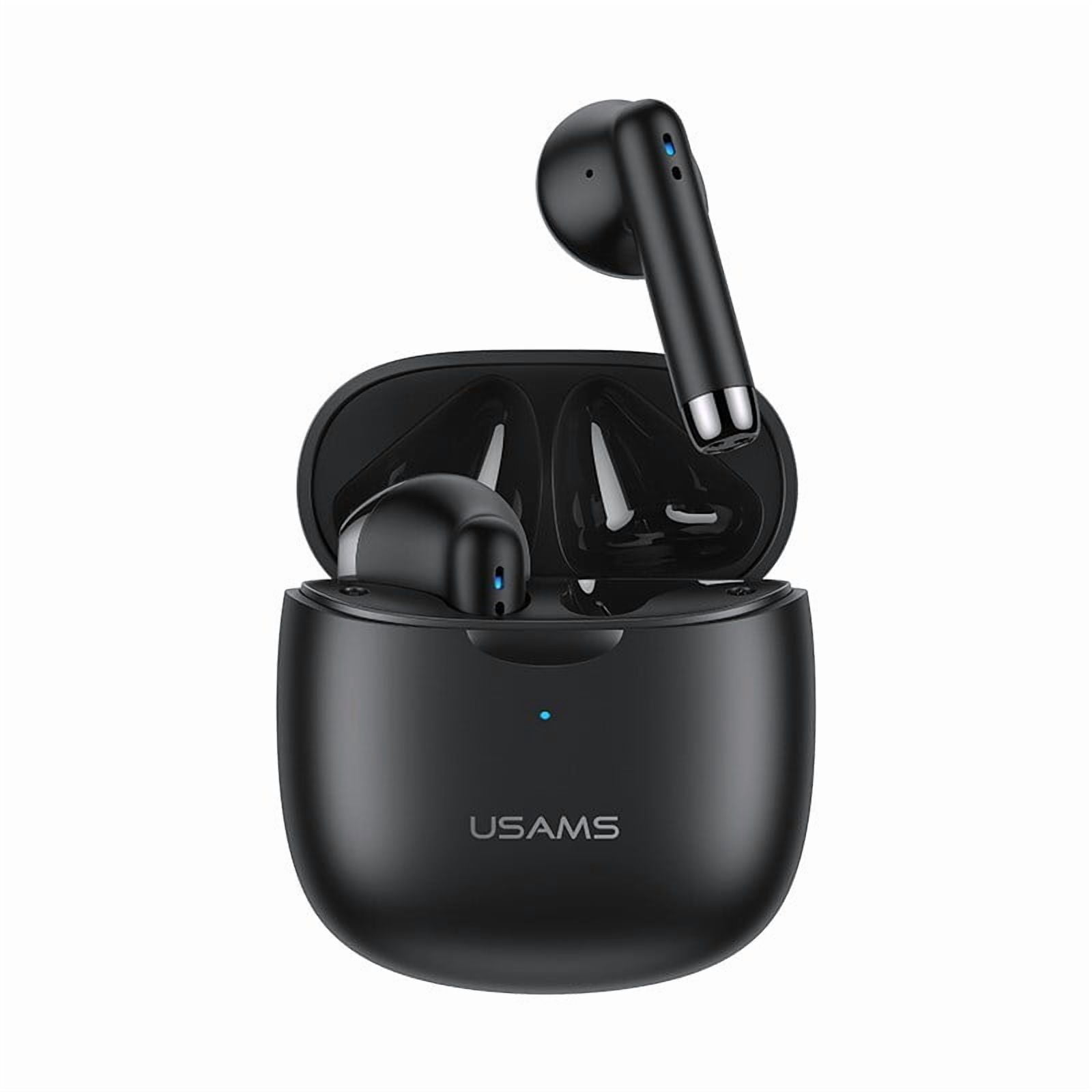 Wireless Earbuds Headphones for Motorola Moto G (2024) Bluetooth 5.3 in-Ear Earphones Headset with Mic and Touch Control TWS Earbuds with Charging Case - Black