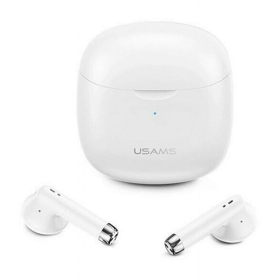 Wireless Earbuds Headphones for Ulefone Note 17 Pro Bluetooth 5.3 in-Ear Earphones Headset with Mic and Touch Control TWS Earbuds with Charging Case - White