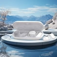 thumbnail image 1 of Wireless Earbuds, Hwkond Bluetooth Headphones 5.3 Bluetooth Chip Type-c Fast Charging Smart Noise Reduction Low Latency Ultra Long Battery Life Wireless Sports Headset, White, Up to 60% Off, 1 of 8