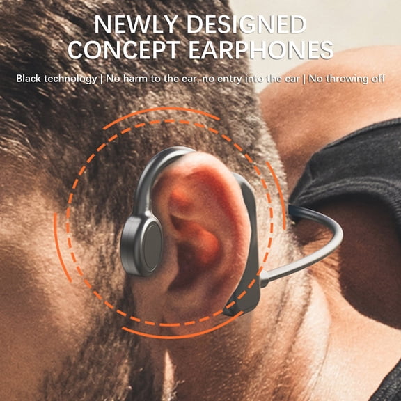 Wireless Earbuds Hwkond Conduction S045 True Wireless Sound Conduction Light And Portable E-commerce Hot Bluetooth Headset 25% Off