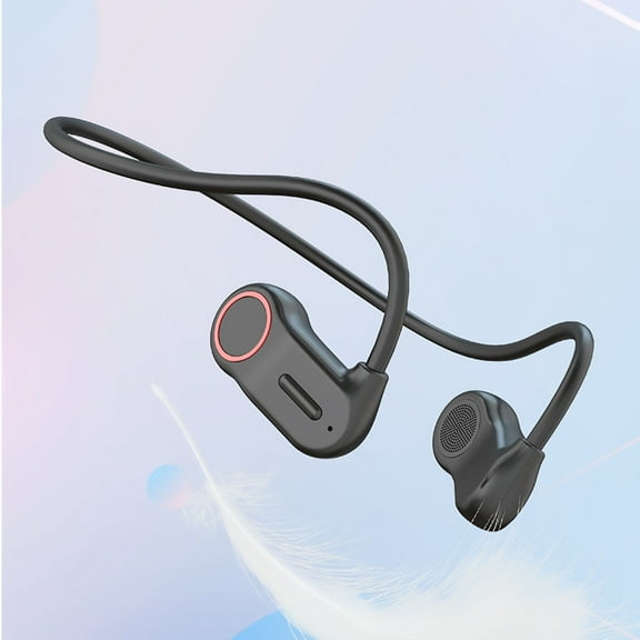 Wireless Earbuds (Neck-Hanging Behind-Ear) - Non In Ear, Long Battery Life & Low Latency, Type-C Fast Charging True Wireless, Ideal for Sports Workouts