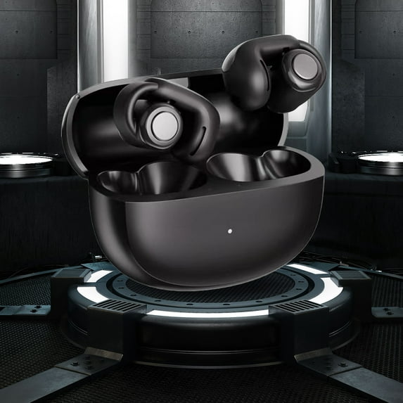 Wireless Earbuds Open Ear Clip Bluetooth Headset Semi-In-Ear Compact Wireless Headset Water Proof Headset Clear Sound Ultra Long Life Solid Wearing Not Easy To Drop Headphones